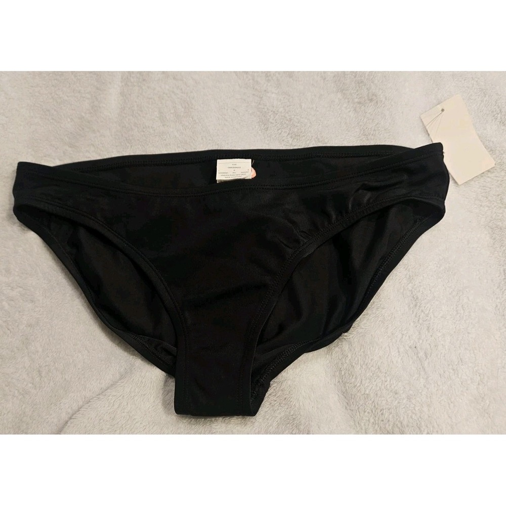 Nike Swim Womens Bikini Bottoms Black NESSB393 Size Large NEW